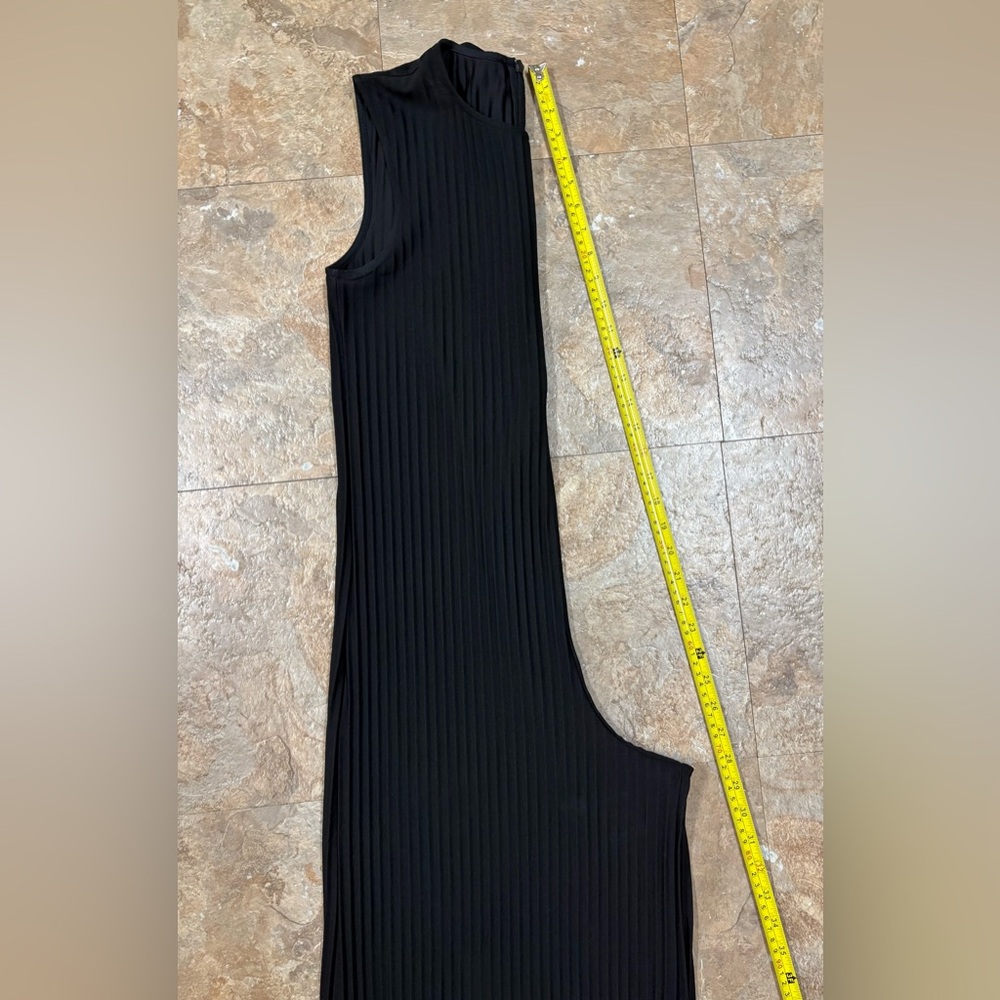 COS Black Ribbed Jumpsuit - Picture 7 of 10